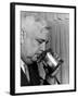 Man Sipping Mint Julep at Kentucky Derby Party-Alfred Eisenstaedt-Framed Photographic Print