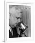 Man Sipping Mint Julep at Kentucky Derby Party-Alfred Eisenstaedt-Framed Photographic Print
