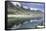 Man Sits on Rock Facing Twelve Apostles Mountain Reflected in Atlantic Ocean, Camp's Bay, Cape Town-Kimberly Walker-Framed Stretched Canvas