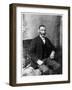 Man Sitting in a Chair, C1890-1909-Theodore Waltenberg-Framed Giclee Print