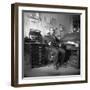 Man Sitting in His Office-null-Framed Photographic Print
