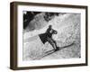 Man Skiing-null-Framed Photo