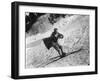 Man Skiing-null-Framed Photo