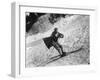 Man Skiing-null-Framed Photo