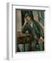 Man Smoking a Pipe, 1890-92-Paul Cézanne-Framed Giclee Print