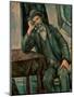 Man Smoking a Pipe, 1890-92-Paul Cézanne-Mounted Giclee Print