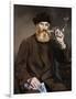 Man Smoking a Pipe-Edouard Manet-Framed Giclee Print