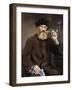 Man Smoking a Pipe-Edouard Manet-Framed Giclee Print