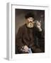 Man Smoking a Pipe-Edouard Manet-Framed Giclee Print