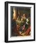 Man Smoking-null-Framed Giclee Print