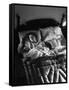 Man Snoring to the Point That His Wife Cannot Even Sleep in the Same Bed Any More-null-Framed Stretched Canvas