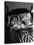 Man Snoring to the Point That His Wife Cannot Even Sleep in the Same Bed Any More-null-Stretched Canvas