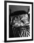 Man Snoring to the Point That His Wife Cannot Even Sleep in the Same Bed Any More-null-Framed Photographic Print