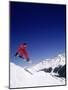 Man Snowboarding (Mid-Air), Arapahoe Basin, CO-null-Mounted Photographic Print