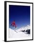 Man Snowboarding (Mid-Air), Arapahoe Basin, CO-null-Framed Photographic Print