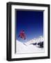 Man Snowboarding (Mid-Air), Arapahoe Basin, CO-null-Framed Premium Photographic Print