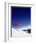 Man Snowboarding (Mid-Air), Arapahoe Basin, CO-null-Framed Premium Photographic Print