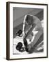 Man Stretching in Gym, New York, New York, USA-Chris Trotman-Framed Photographic Print