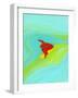 Man surfing-Marie Bertrand-Framed Giclee Print