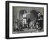 Man Taming Lions-null-Framed Giclee Print