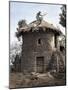 Man Thatches the Roof of His House in the Town of Lalibela, Ethiopia, Africa-Mcconnell Andrew-Mounted Photographic Print