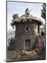 Man Thatches the Roof of His House in the Town of Lalibela, Ethiopia, Africa-Mcconnell Andrew-Mounted Photographic Print
