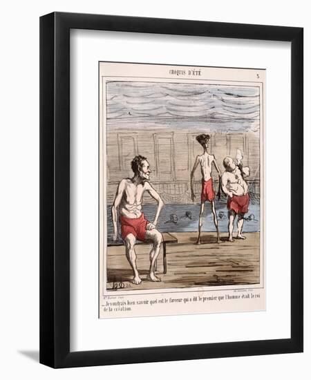 Man, the King of Creation-Honore Daumier-Framed Giclee Print