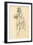 Man Tipping His Hat, C. 1872-1875-Ilya Efimovich Repin-Framed Giclee Print