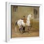 Man Training a Horse, 1856-Albrecht Adam-Framed Giclee Print