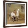 Man Training a Horse, 1856-Albrecht Adam-Framed Giclee Print