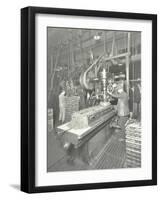 Man Using a Miller and Planer, Charlton Central Repair Depot, London, 1932-null-Framed Photographic Print
