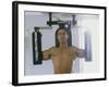 Man Using Exercise Machine-null-Framed Photographic Print