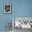 Man Using Old Wine Press at Vaux En Beauiplais Vineyard-Carlo Bavagnoli-Framed Photographic Print displayed on a wall