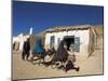 Man Walking Behind Women on Donkeys, Syadara, Between Yakawlang and Daulitiar, Afghanistan-Jane Sweeney-Mounted Photographic Print