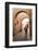 Man Walking Down Narrow Alley by Ali Ben Youssef Medersa, North Africa-Stephen Studd-Framed Photographic Print