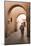 Man Walking Down Narrow Alley by Ali Ben Youssef Medersa, North Africa-Stephen Studd-Mounted Photographic Print