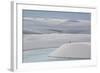 Man Walking in the Lencois Maranhenses Sand Dunes-Alex Saberi-Framed Photographic Print