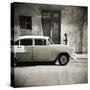 Man Walking Past Old American Car, Havana, Cuba, West Indies, Central America-Lee Frost-Stretched Canvas