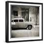 Man Walking Past Old American Car, Havana, Cuba, West Indies, Central America-Lee Frost-Framed Photographic Print