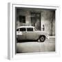 Man Walking Past Old American Car, Havana, Cuba, West Indies, Central America-Lee Frost-Framed Photographic Print