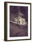 Man Walking Through Woods-Steve Allsopp-Framed Photographic Print