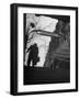 Man Walking Up the Stairs, Exiting the Metro Station-Ed Clark-Framed Photographic Print