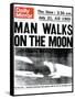 Man Walks on the Moon-null-Framed Stretched Canvas