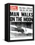 Man Walks on the Moon-null-Framed Stretched Canvas