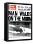 Man Walks on the Moon-null-Framed Stretched Canvas