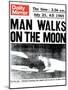 Man Walks on the Moon-null-Mounted Photographic Print