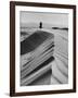 Man Wearing a Dog Skin Coat in the Gobi Desert-Howard Sochurek-Framed Photographic Print