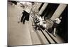 Man Wearing a 'Jesus' T-Shirt Staring at Lovers, 2004-Stephen Spiller-Mounted Photographic Print