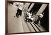 Man Wearing a 'Jesus' T-Shirt Staring at Lovers, 2004-Stephen Spiller-Framed Photographic Print