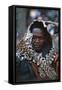 Man Wearing a Leopard Skin, Festivities Reminiscent of the Coronation of Kabaka-null-Framed Stretched Canvas